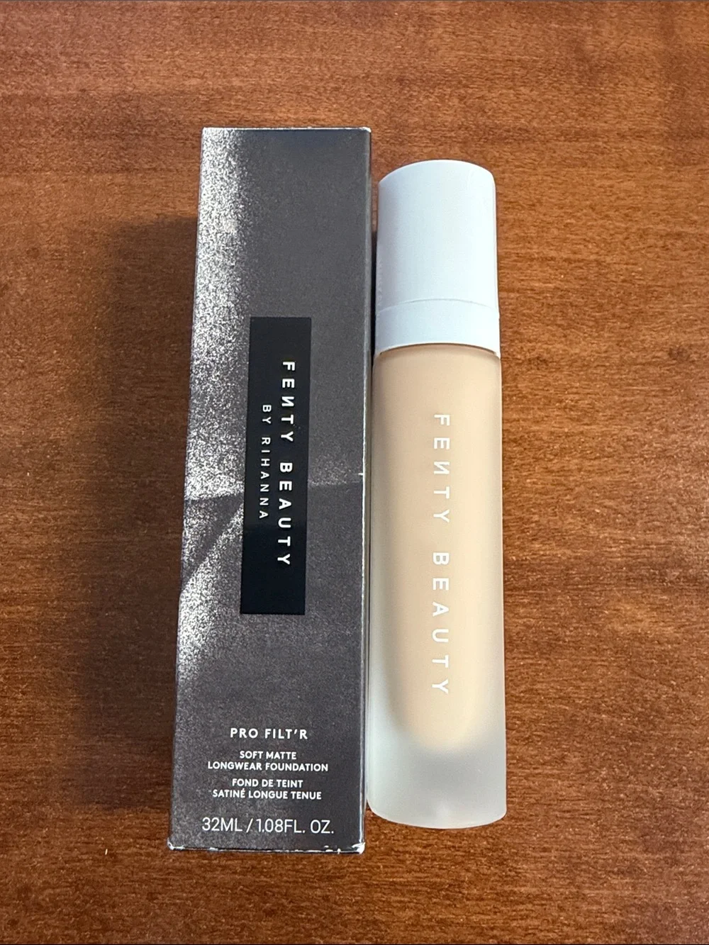 Fenty Beauty Soft Matte Foundation - 210 Light Beige Bottle